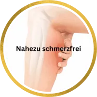 Nahezu schmerzfrei entfernen